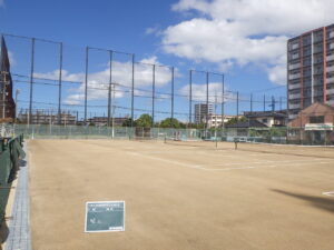 北九州市立高等学校テニスコート改修工事